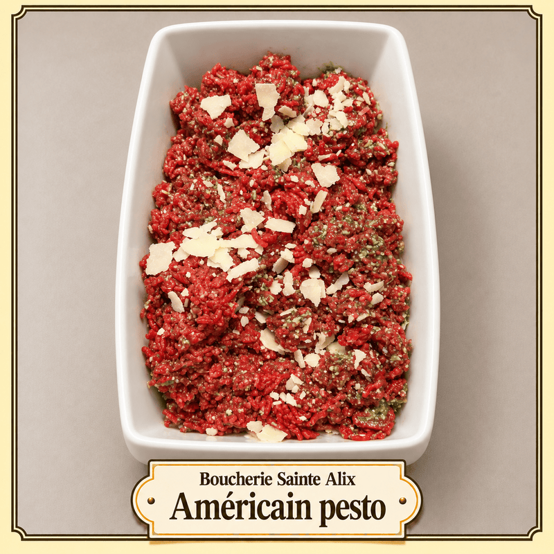 Américain pesto