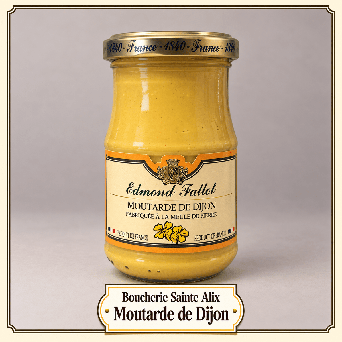 Moutarde de Dijon - Boucherie Sainte Alix