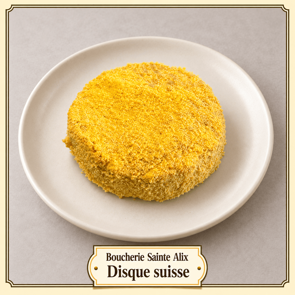 Disque suisse - Boucherie Sainte Alix