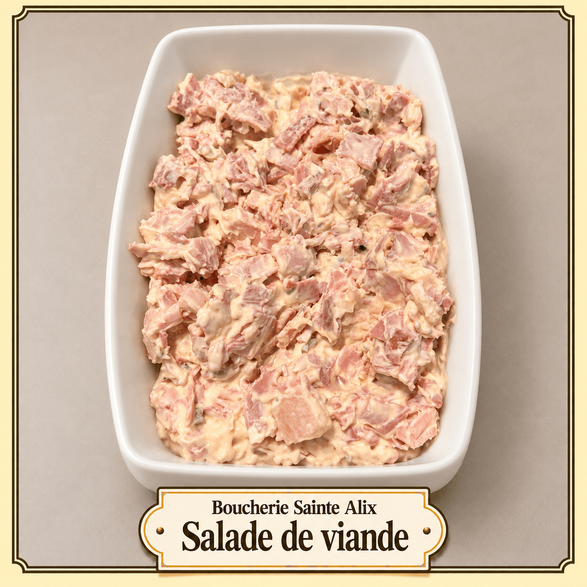 Salade de viande - Boucherie Sainte Alix