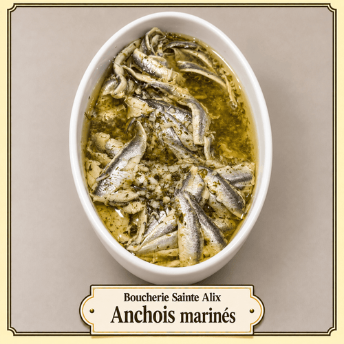 Anchois marinés - Boucherie Sainte Alix