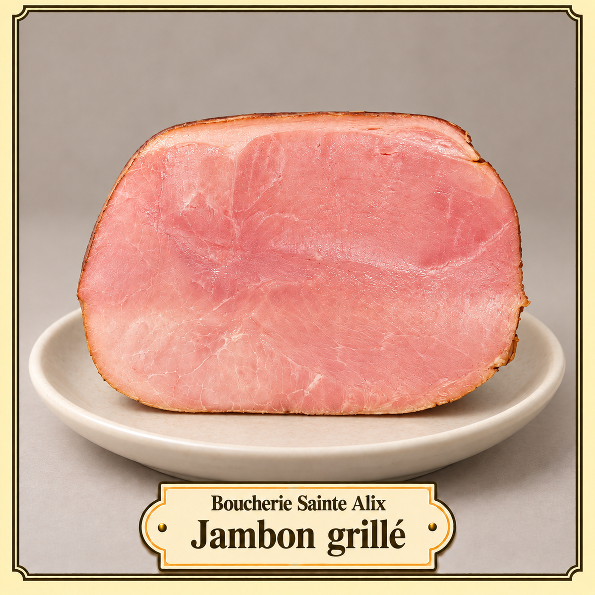 Gegrilde ham